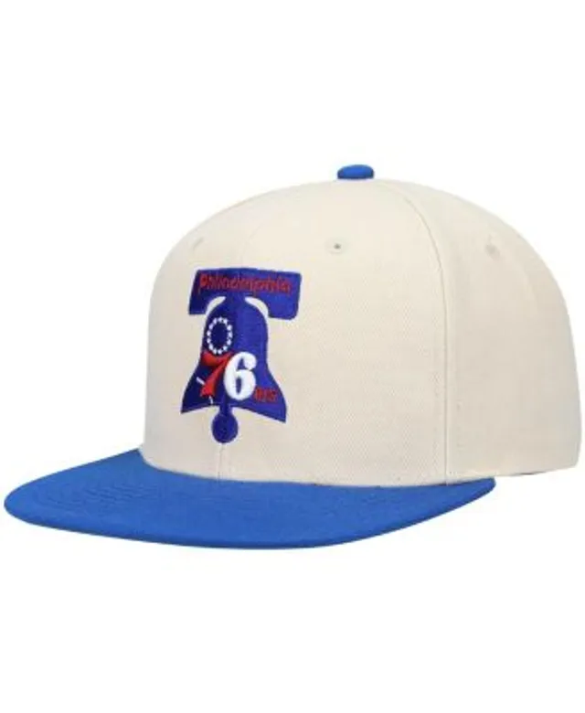 Mitchell and Ness PINWHEEL White-Royal-Red Fitted Hat