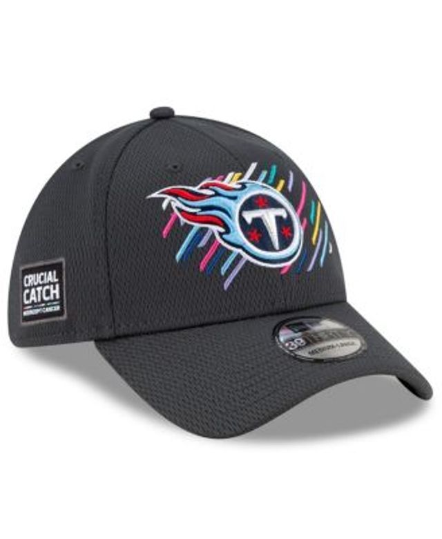 Tennessee Titans New Era 2023 NFL Crucial Catch 9FIFTY Snapback Hat - Black