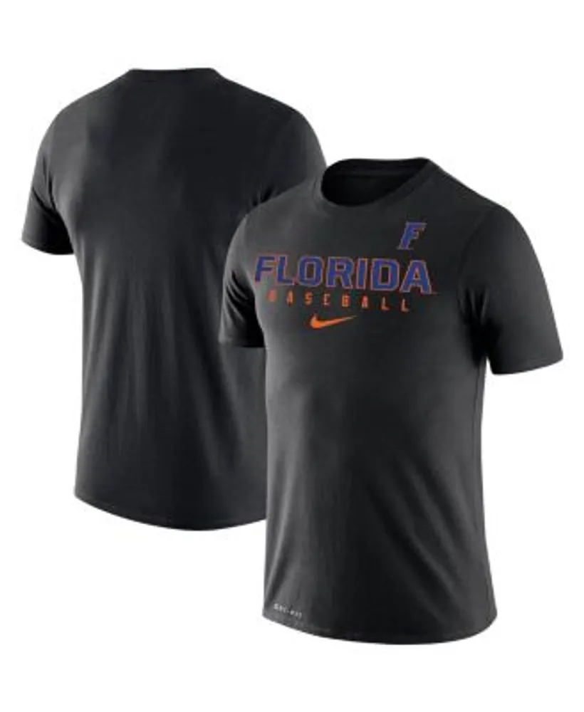 Men's Nike Florida Gators Black Custom Baseball Jersey