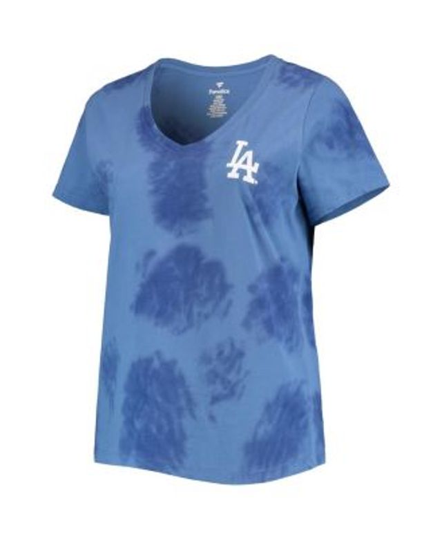 Profile Women's Royal Los Angeles Dodgers Plus Size Best Mom Ever V-Neck T- shirt - Macy's