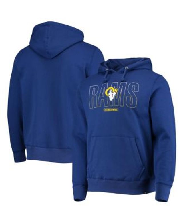 Los Angeles Rams NFL '47 Brand Blue Mens Headline Pullover Hoodie