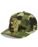 New Era Camo Boston Red Sox 2022 Armed Forces Day On-Field 59FIFTY Fitted Hat