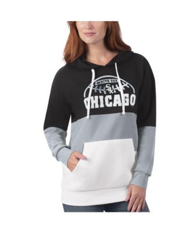 Women's Fanatics Branded Royal/Red Chicago Cubs Recharged Raglan Pullover  Hoodie