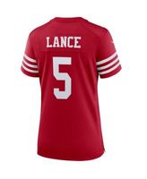 Toddler Nike Trey Lance Scarlet San Francisco 49ers Game Jersey