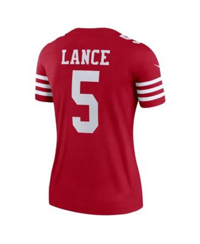 Nike Men's Nike Trey Lance White San Francisco 49ers Alternate Legend Jersey