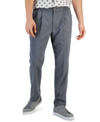 Men's Brushed Twill Melange Four-Pocket Trousers, Created for Macy's