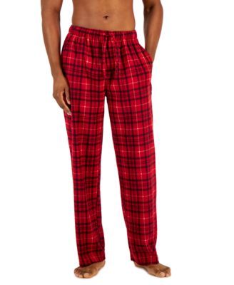 Men's Neo Tartan Fleece Pajama Pants, Created for Macy's