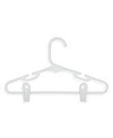 Honey-Can-Do Heavy-Duty Tubular Hangers, 18 Pack, White