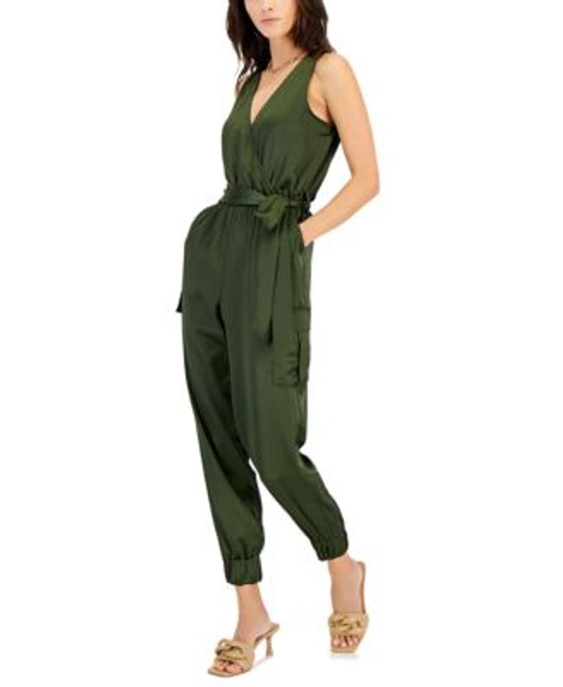 green jumpsuit macys