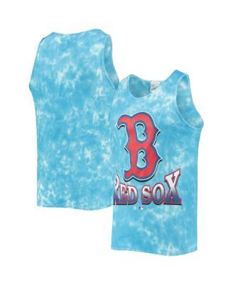 47 Men's '47 Blue Houston Astros Big Leaguer Tubular Tie-Dye Tank Top