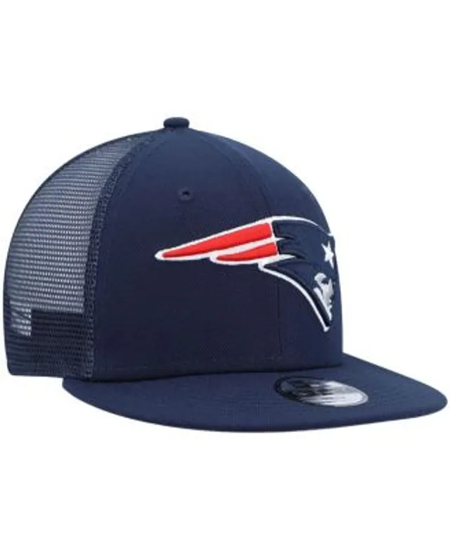 New England Patriots '47 Youth Boondock Cuffed Knit Hat with Pom - Navy