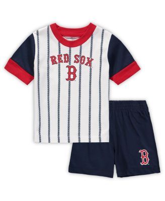 Boston Red Sox Preschool Stealing Homebase 2.0 T-Shirt & Shorts Set - Navy/ Red