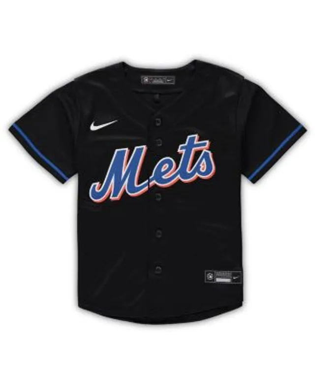 Youth Pete Alonso New York Mets Replica Black Jersey