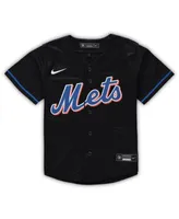 Youth Pete Alonso New York Mets Replica Black Jersey