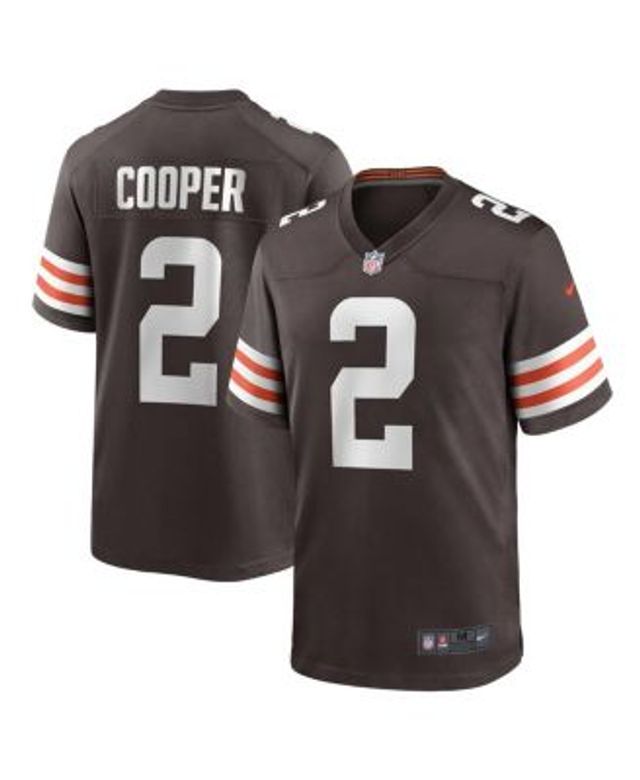 Men's Nike Amari Cooper Brown Cleveland Browns Player Game Jersey