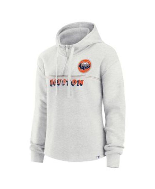 Houston Astros Profile Women's Plus Size Pullover Hoodie - Navy