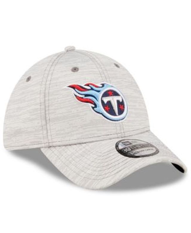 Men's New Era White/Black Tennessee Titans 2022 NFL Crucial Catch 39THIRTY  Coaches Flex Hat