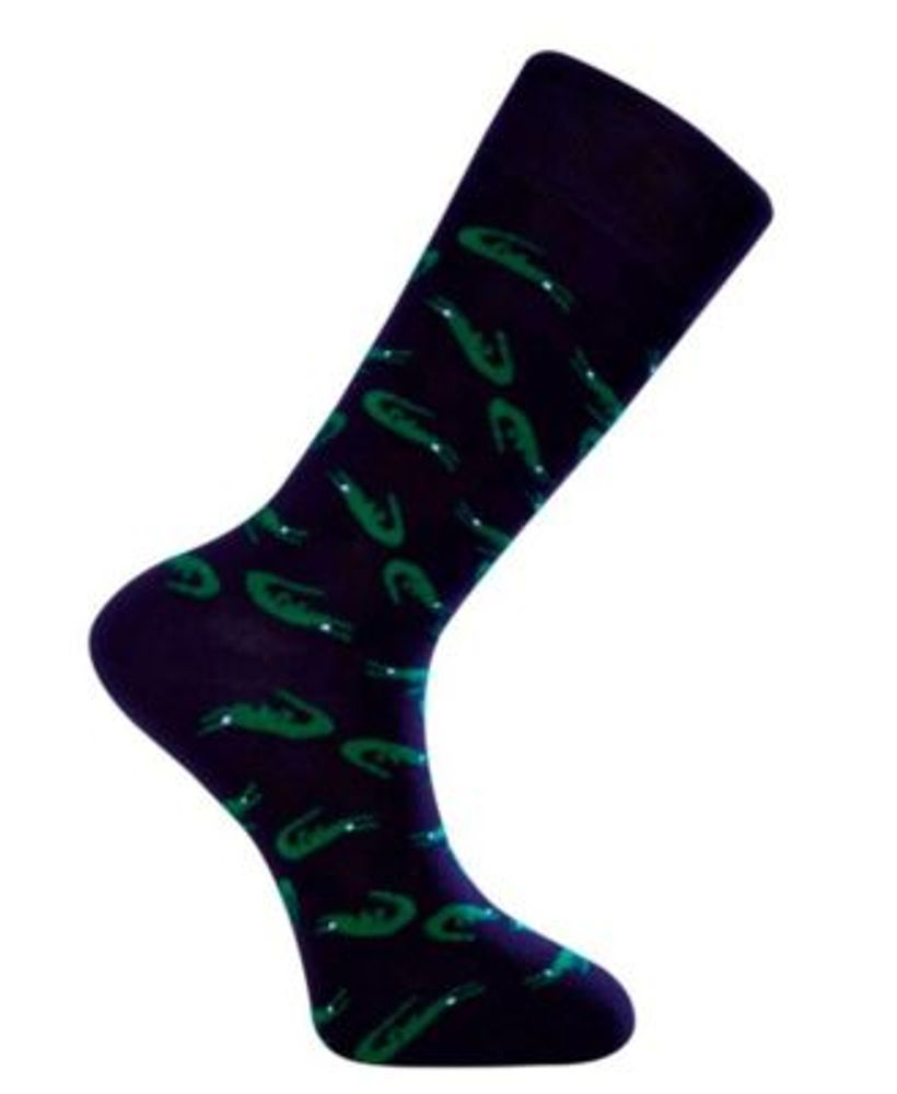 Men's Alligator Novelty Crew Socks