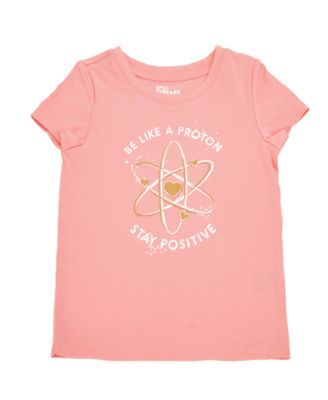 Girls 'Stay Positive' Graphic T-shirt