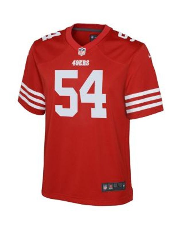 Youth Nike Fred Warner Scarlet San Francisco 49ers Alternate Game Jersey