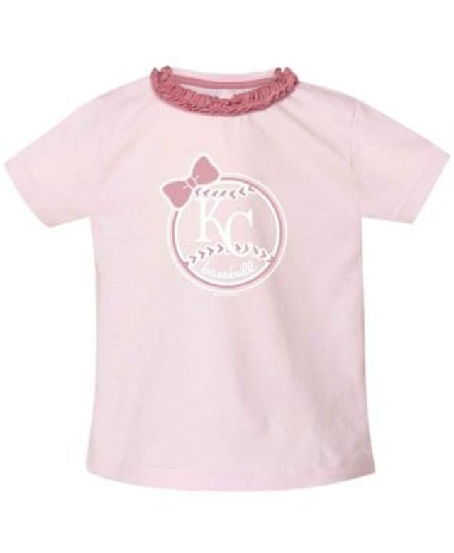 Houston Astros Baseball Cutest Little Fan White Pink Shirt Girls Sz. 4T New  Cute