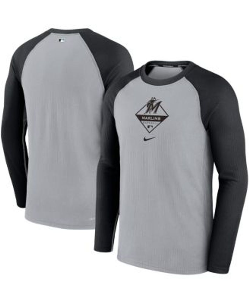 Miami Marlins Nike Triple Black Jersey - Mens