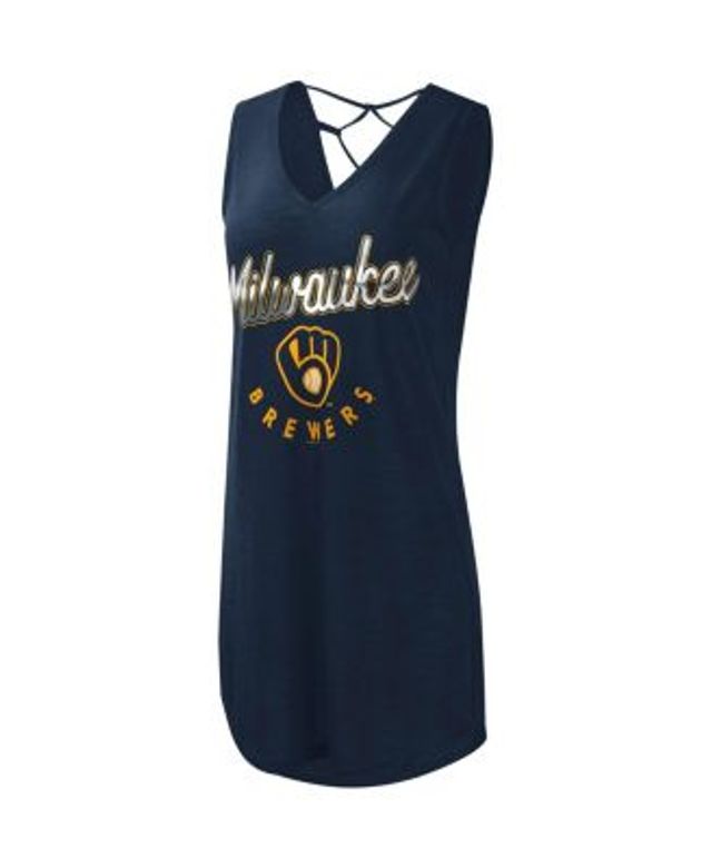 Milwaukee Brewers G-III 4Her by Carl Banks Women's City Graphic V