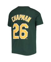 Youth Oakland Athletics Green Cooperstown T-Shirt