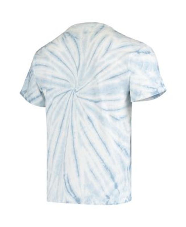 Men's Junk Food White Toronto Raptors Tie-Dye Long Sleeve T-Shirt