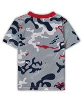 Atlanta Braves Toddler Position Player T-Shirt & Shorts Set - White/Navy