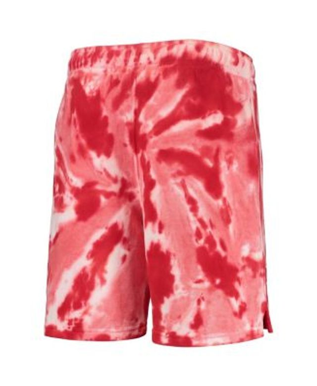 Lids Dallas Mavericks Youth Santa Monica Tie-Dye Shorts - Navy