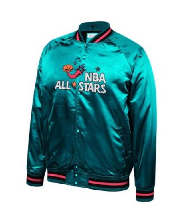 Mitchell & Ness Big & Tall Hardwood Classics 1997 NBA All-Star Game  Heavyweight Satin Full-Snap Jacket - Black