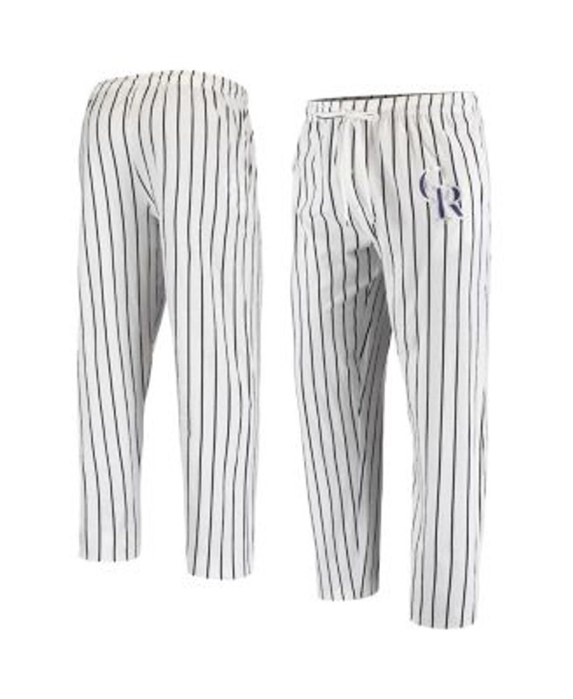 Men's White, Navy Atlanta Braves Vigor Lounge Pant