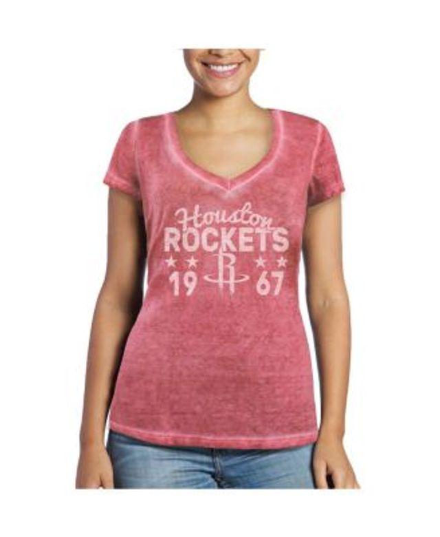 Philadelphia Phillies Majestic Threads Women's 2022 World Series Modest  V-Neck T-Shirt - Red