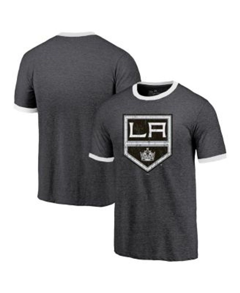 Los Angeles Kings Mens Reebok Shield Logo T-Shirt Black