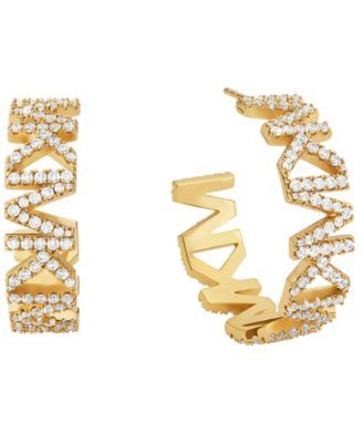 Logo Hoop Earrings
