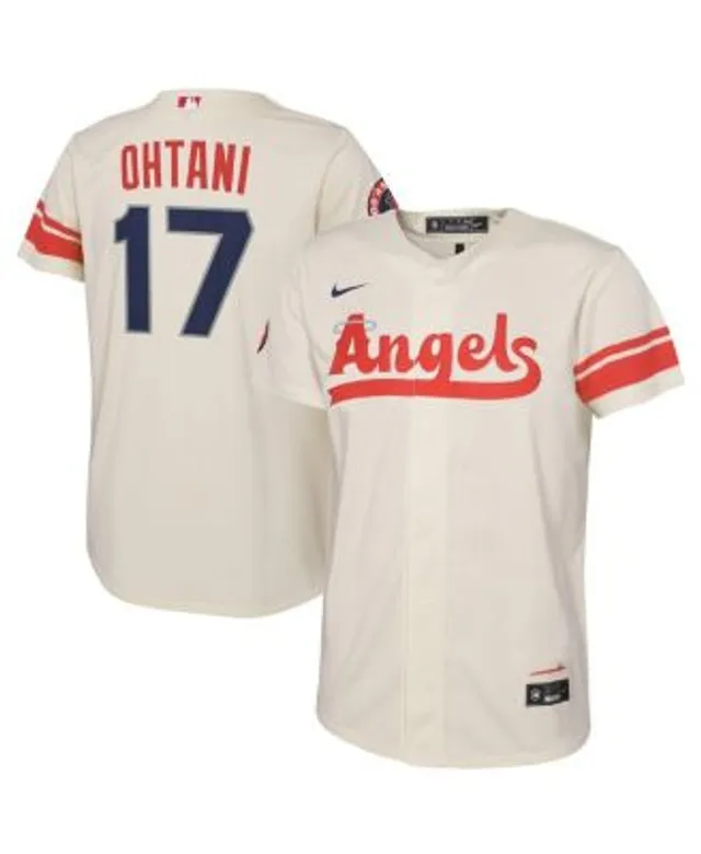 Profile Men's Shohei Ohtani Red Los Angeles Angels Big & Tall Replica Player Jersey