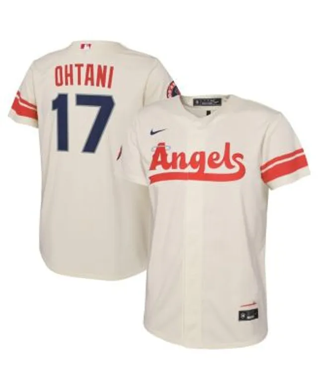 Profile Men's Shohei Ohtani Red Los Angeles Angels Big & Tall Name & Number T-Shirt