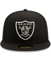 Las Vegas Raiders New Era Historic Champs 59FIFTY Fitted Hat - Black