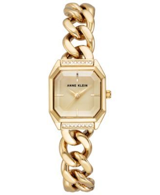 Women's Gold-Tone Base Metal Open Link Chain Watch, 23mm