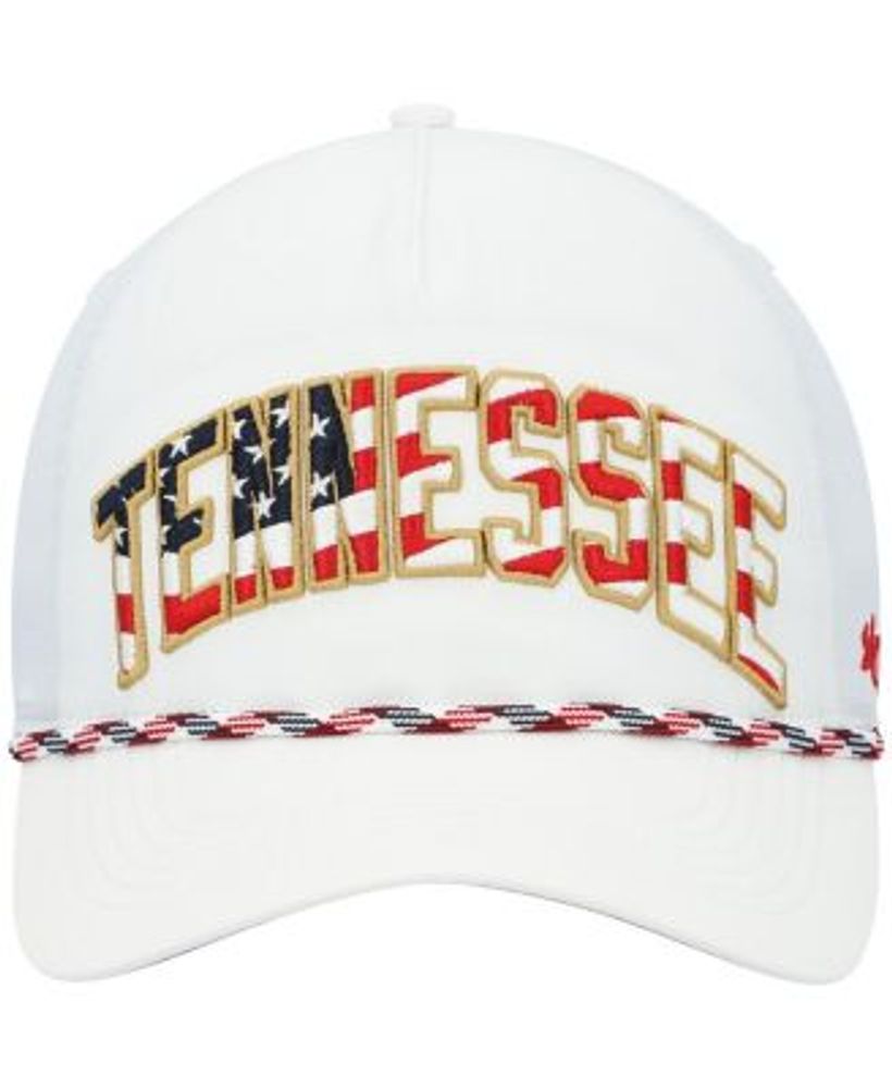 Men's '47 White Texas Longhorns Stars and Stripes Flag Flutter