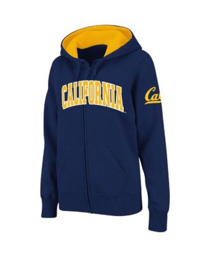 Women's New Era Navy Chicago Bears Tie Dye Fleece Full-Zip Hoodie 