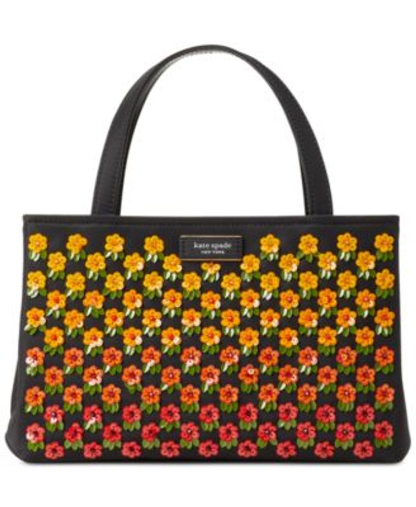 Kate spade new york Sam Icon Floral Embellished Nylon Small Tote | Hawthorn  Mall