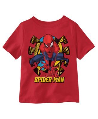 Toddler Boys Spiderman Short Sleeves T-shirt