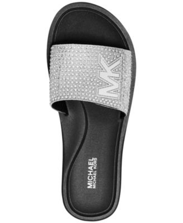 Michael Kors Women's MK Logo Pool Slide Sandals | Foxvalley Mall