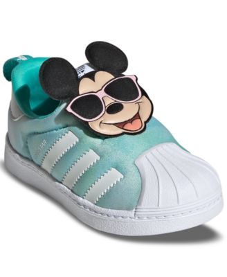 Toddler Boys Originals Superstar 360 X Disney Mickey Mouse Slip-On Sneakers from Finish Line