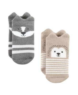 Baby Boys and Girls Terry Socks, Pack of 8