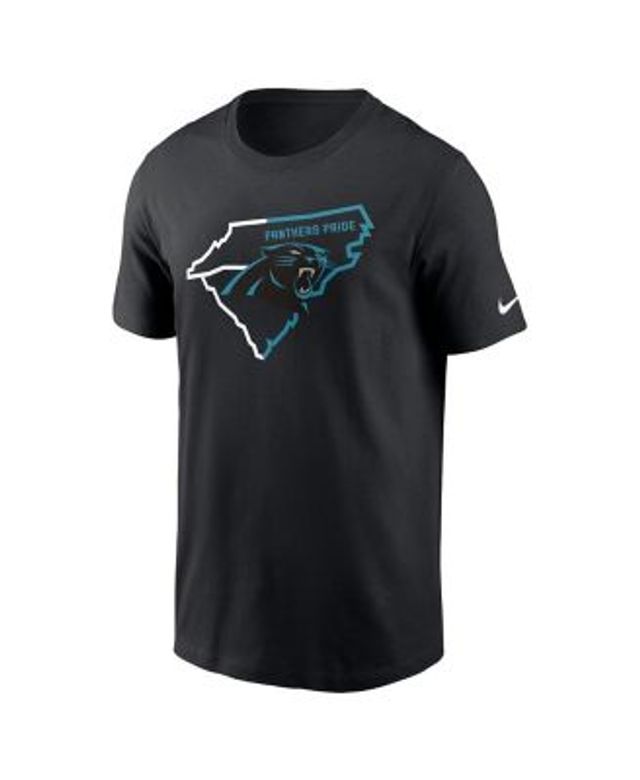 Nike Blue Carolina Panthers Logo Essential Legend Performance T-Shirt