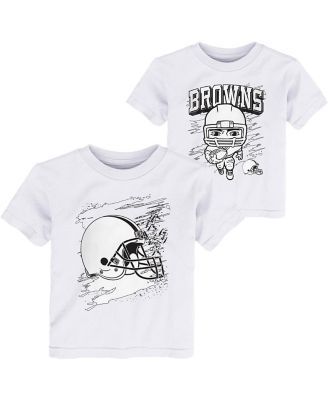 Pittsburgh Steelers Toddler Coloring Activity Two-Pack T-Shirt Set - White