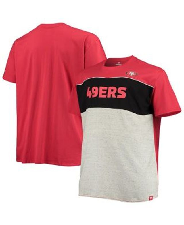 Majestic San Francisco 49ers Tri-Blend Pocket T-Shirt - Scarlet